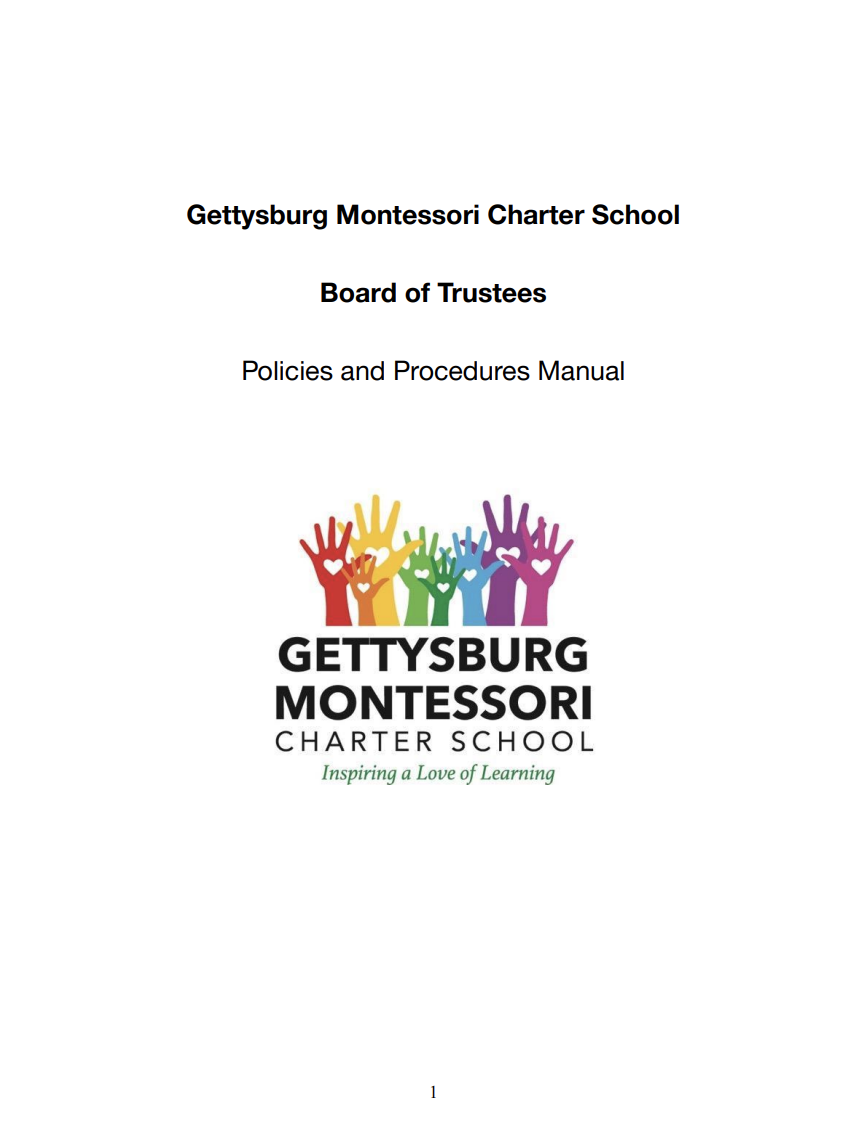 board-policies-gettysburg-montessori-charter-school